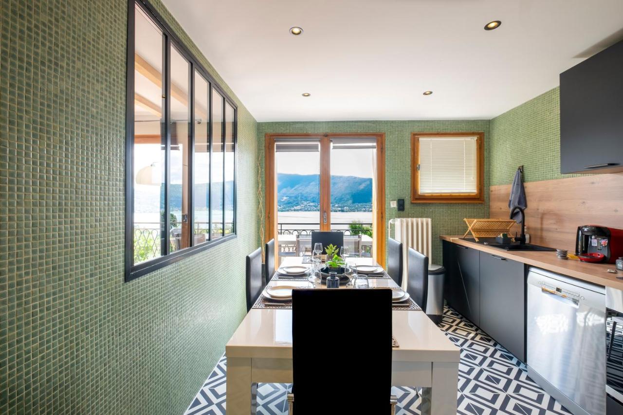 T4 Avec Vue Imprenable Sur Le Lac D'Annecy Apartment Veyrier-du-Lac Ngoại thất bức ảnh